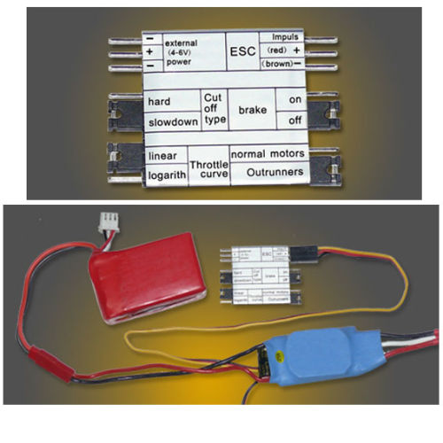 Dynam Program Card 3-in-1 for stab Esc